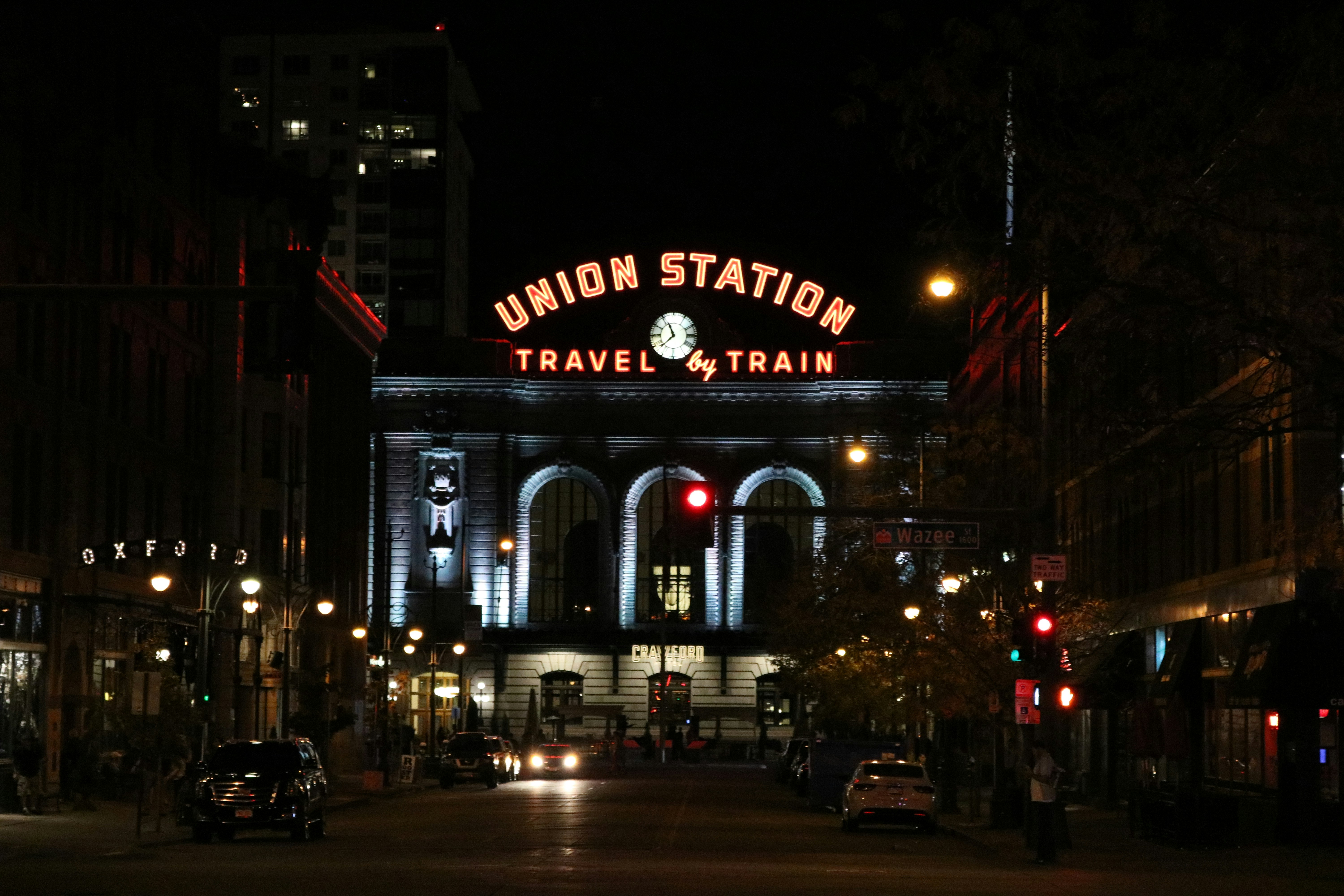 Union Station at night